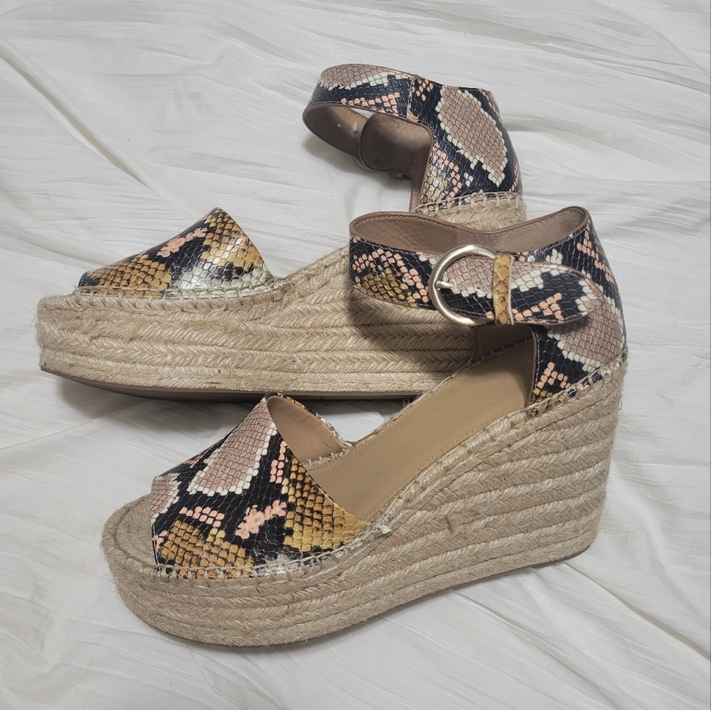 Marc Fischer Alida Snakeskin Platform